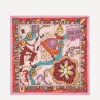 Liberty Scarves^Grayson Perry for Shirley Smith 45x45 Silk Scarf