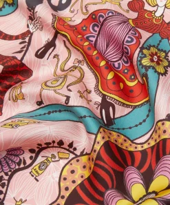 Liberty Scarves^Grayson Perry for Shirley Smith 45x45 Silk Scarf