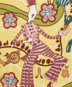 Liberty Fabrics Silk Satin^Grayson Perry for Liberty Shirley Smith II Silk Satin