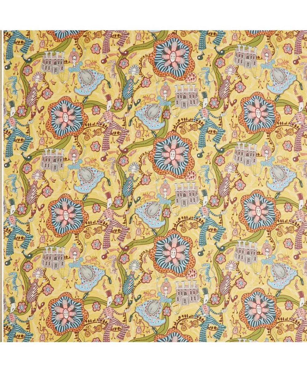 Liberty Fabrics Monument Twill^Grayson Perry for Liberty Shirley Smith II Silk Twill