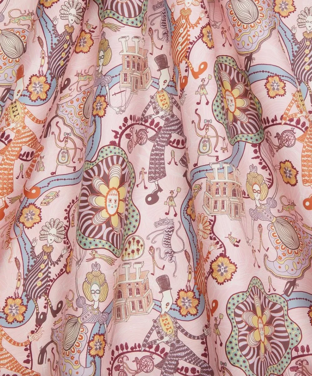 Liberty Fabrics Monument Twill^Grayson Perry for Liberty Shirley Smith II Silk Twill