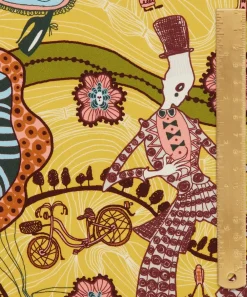 Liberty Fabrics Crepe De Chine^Grayson Perry for Liberty Shirley Smith II Crepe de Chine