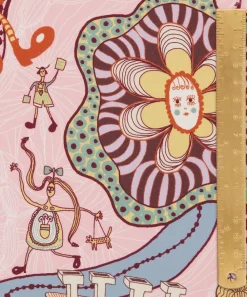 Liberty Fabrics Crepe De Chine^Grayson Perry for Liberty Shirley Smith II Crepe de Chine