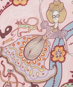 Liberty Fabrics Silk Satin^Grayson Perry for Liberty Shirley Smith II Silk Satin
