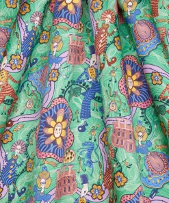 Liberty Fabrics Silk Satin^Grayson Perry for Liberty Shirley Smith II Silk Satin