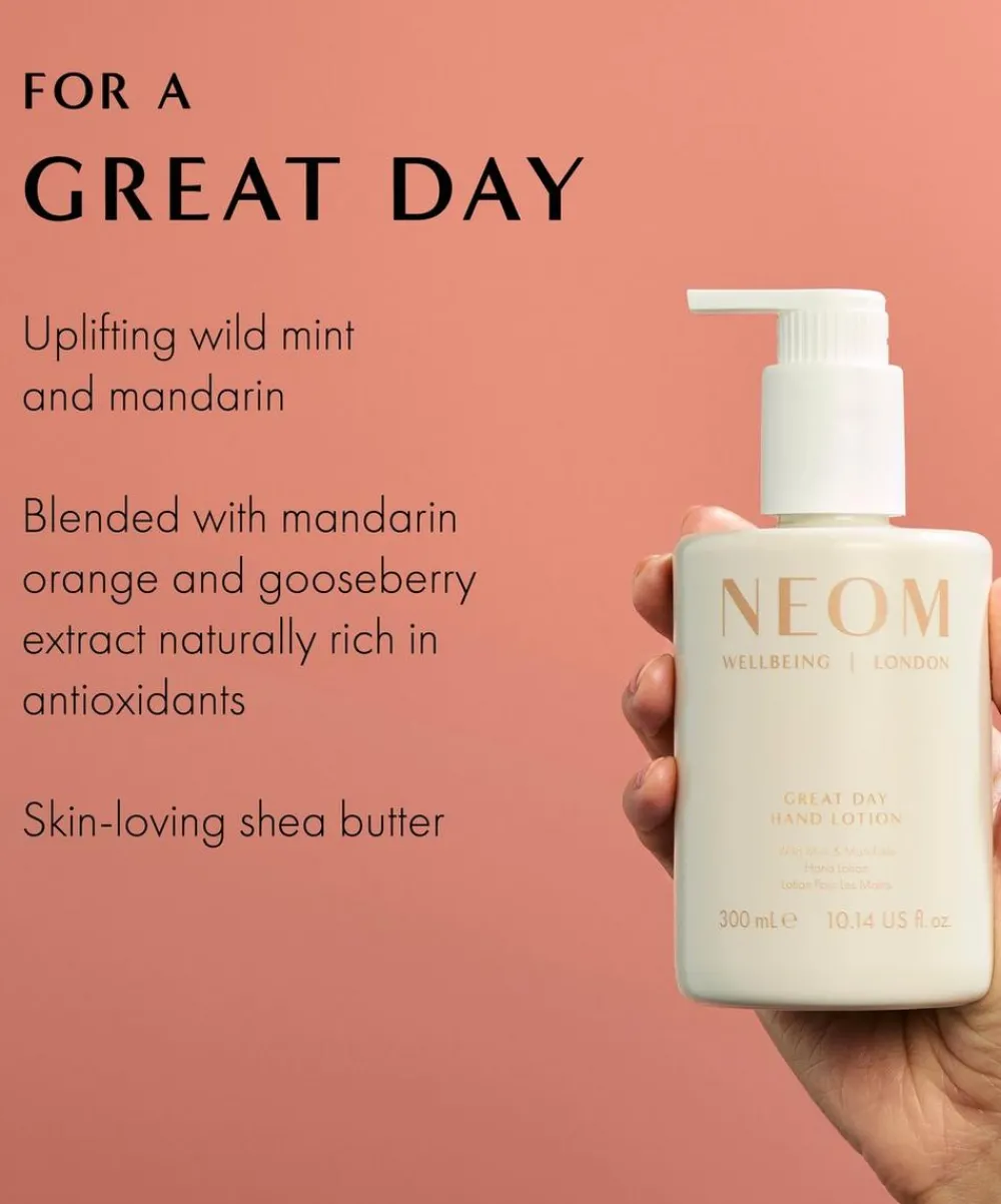 NEOM Wellbeing London Hands & Feet^Great Day Hand Lotion 300ml