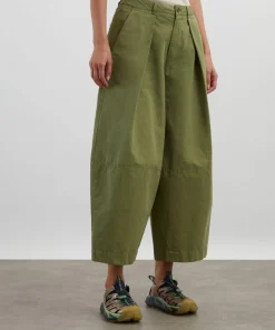 YMC Trousers & Shorts^Green Deadbeat Trousers