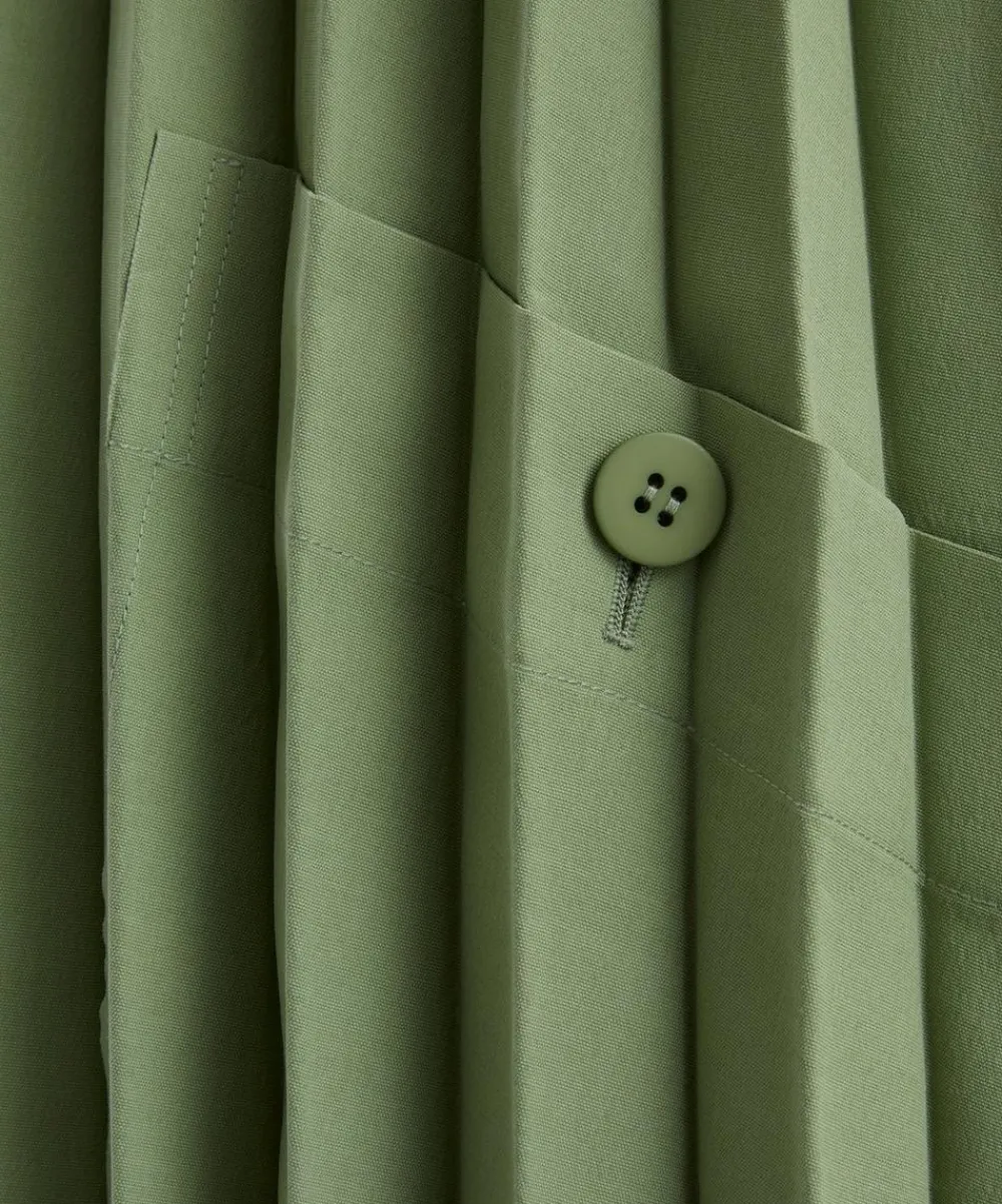 HOMME PLISSÉ ISSEY MIYAKE Coats & Jackets^Green EDGE COAT LIGHT