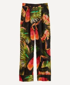FARM Rio Trousers & Shorts^Green Painted Toucans Trousers