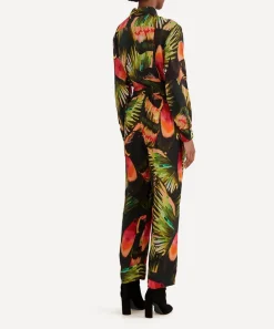 FARM Rio Trousers & Shorts^Green Painted Toucans Trousers