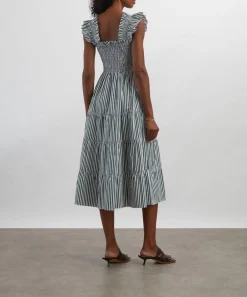 Hill House Home Dresses^Green Stripes Ellie Nap Dress