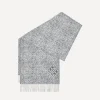 Loewe Scarves^Grey Anagram Wool-Blend Scarf