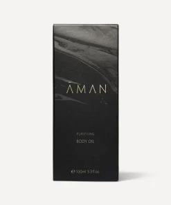 Aman Body Oils^Grounding Amethyst Bath and Shower Oil 100ml