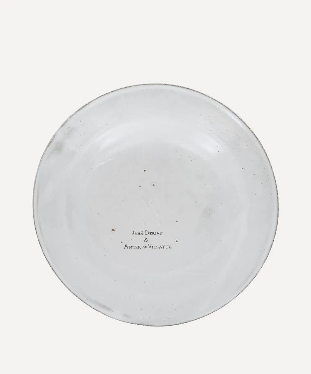 Astier de Villatte Tableware^Guernfey Lilly Soup Plate