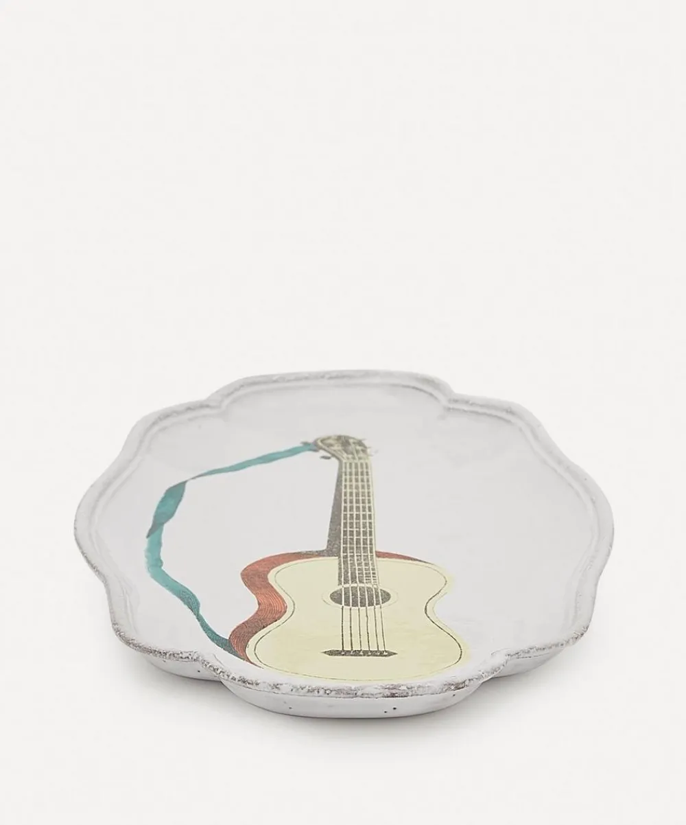 Astier de Villatte Tableware^Guitar Platter