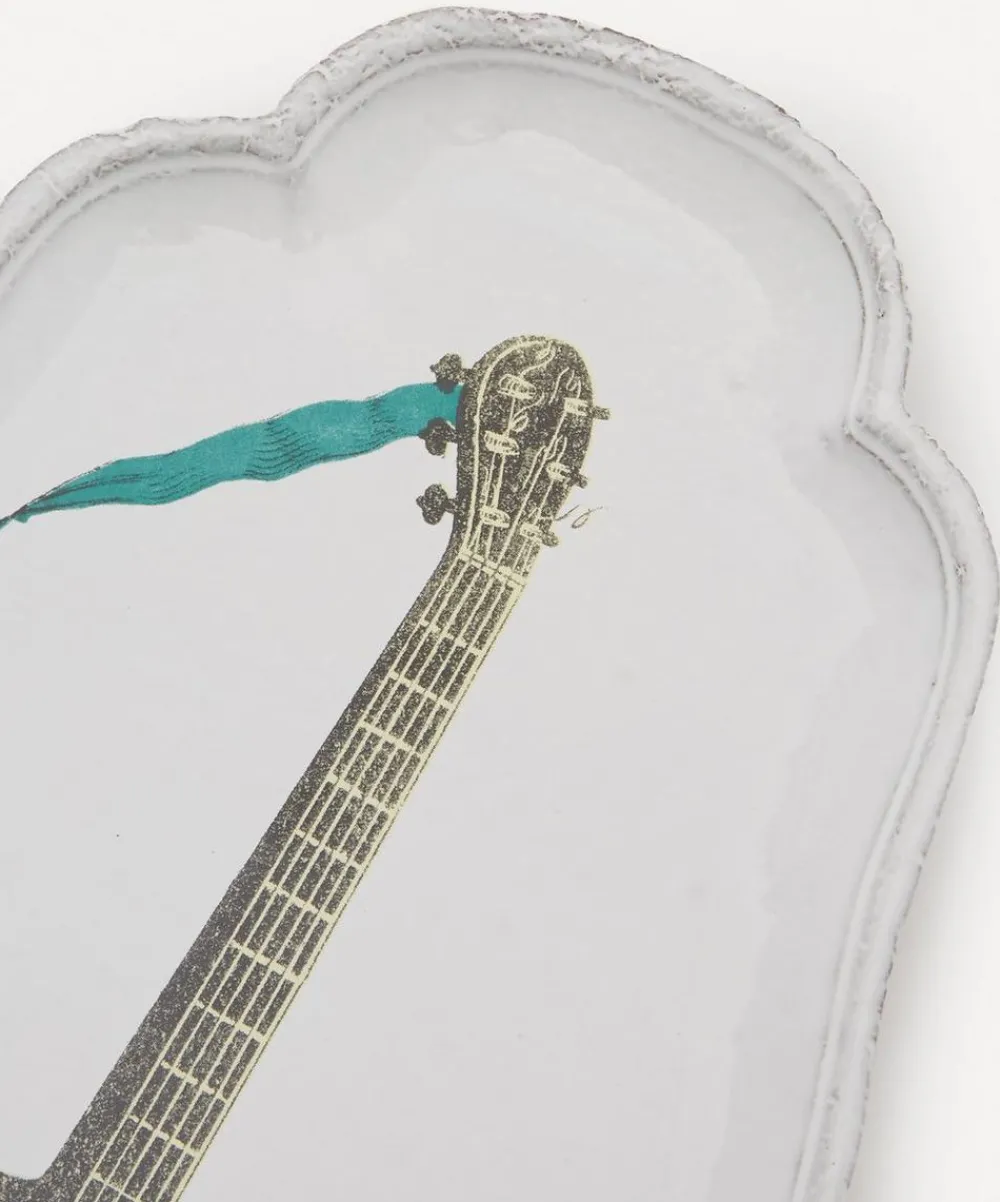 Astier de Villatte Tableware^Guitar Platter