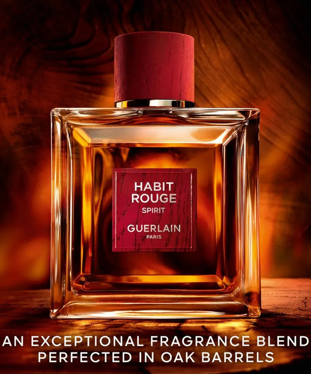 Guerlain Womens Perfume^Habit Rouge Spirit Limited Edition Eau de Parfum 100ml