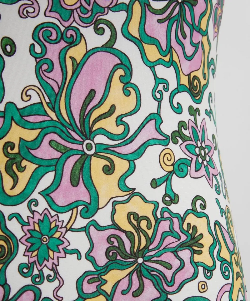 Heidi Klein Swimwear^Halterneck Swimsuit in Liberty Fabrics’ Kings Road