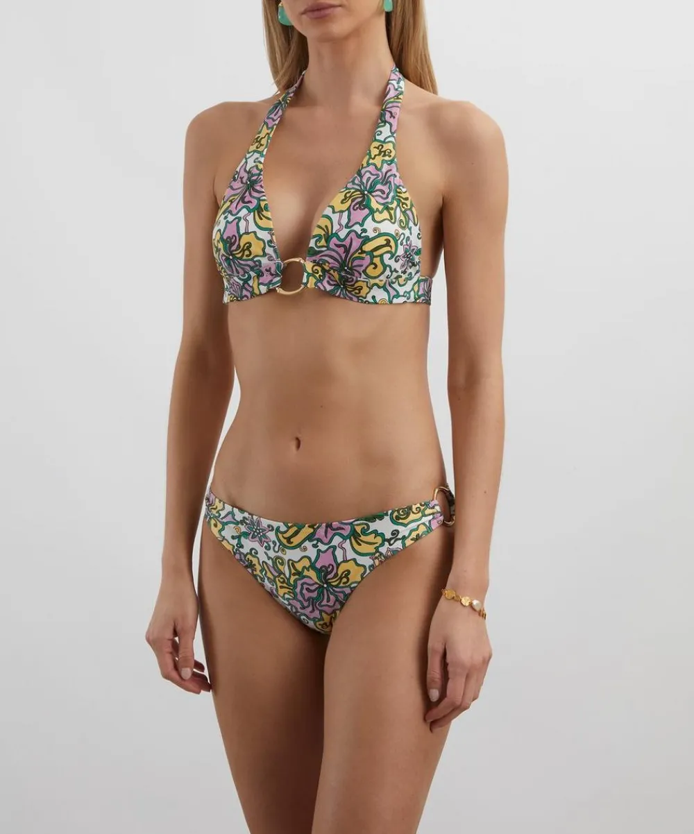 Heidi Klein Swimwear^Halterneck Top in Liberty Fabrics’ Kings Road