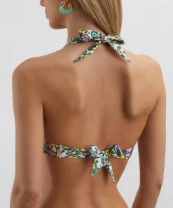 Heidi Klein Swimwear^Halterneck Top in Liberty Fabrics’ Kings Road