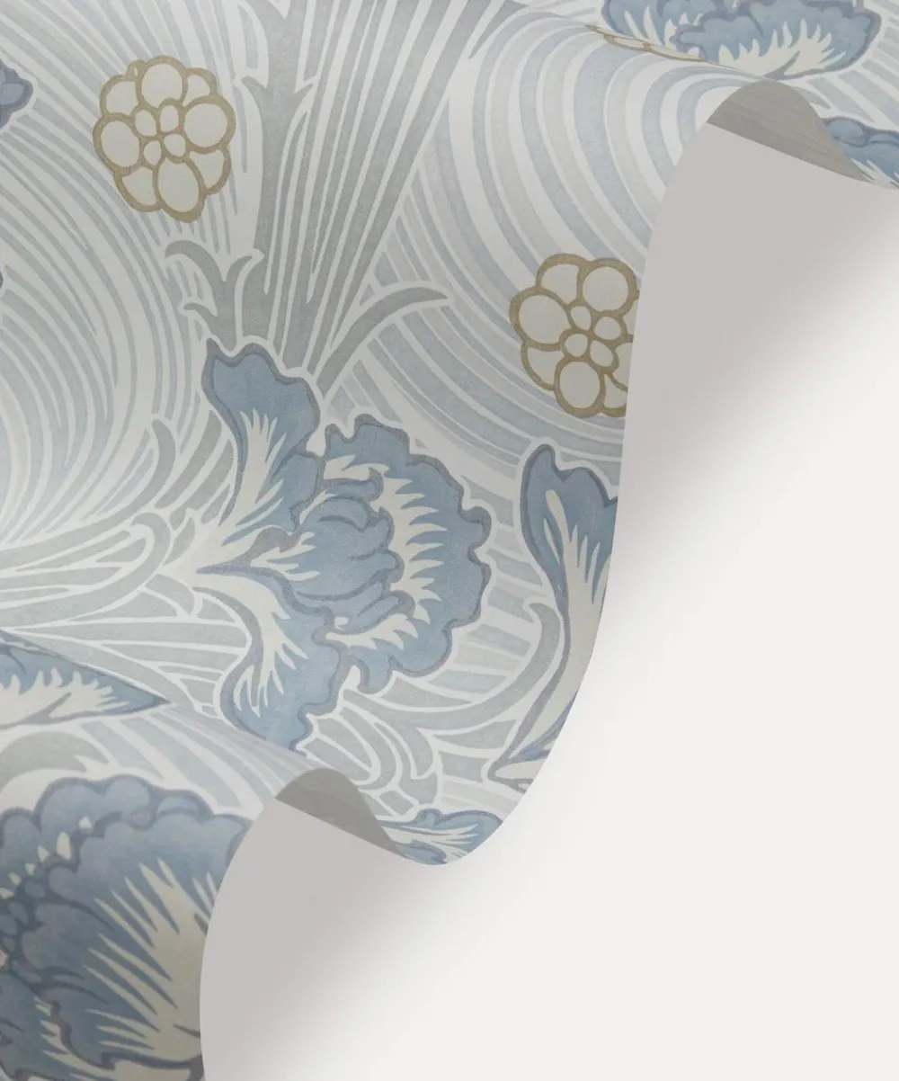 Liberty Interiors Wallpaper^Hana in Lapis
