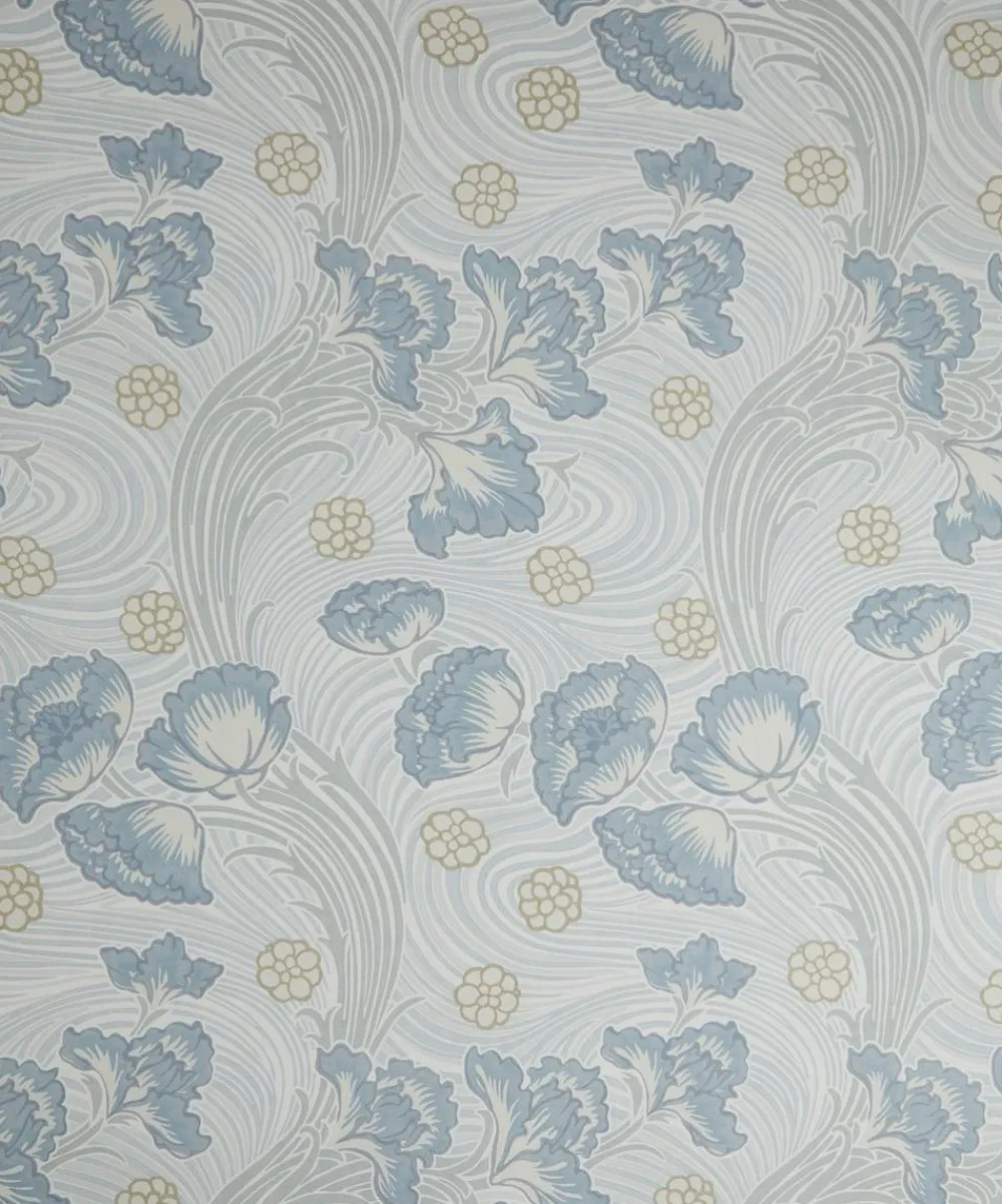 Liberty Interiors Wallpaper^Hana in Lapis