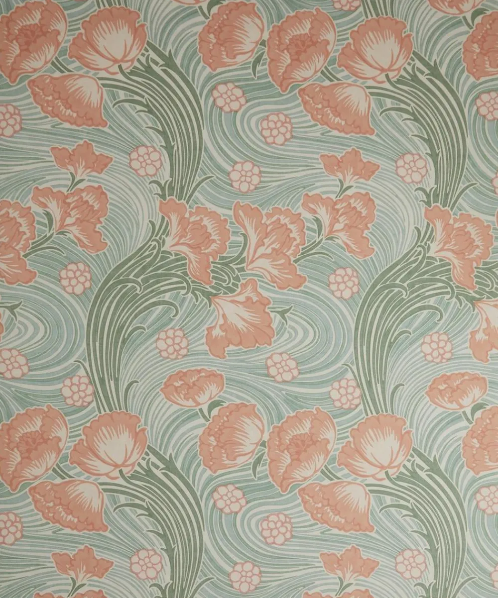 Liberty Interiors Wallpaper|Wallpaper^Hana in Lichen