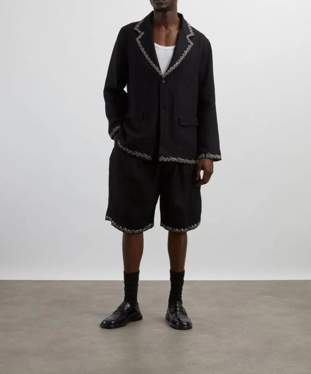 Kartik Research Coats & Jackets^Handwoven Linen Blazer