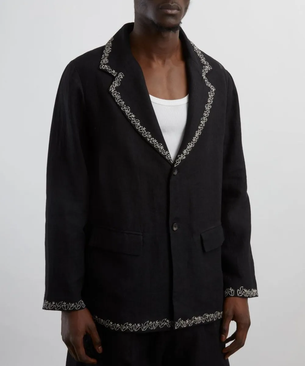 Kartik Research Coats & Jackets^Handwoven Linen Blazer