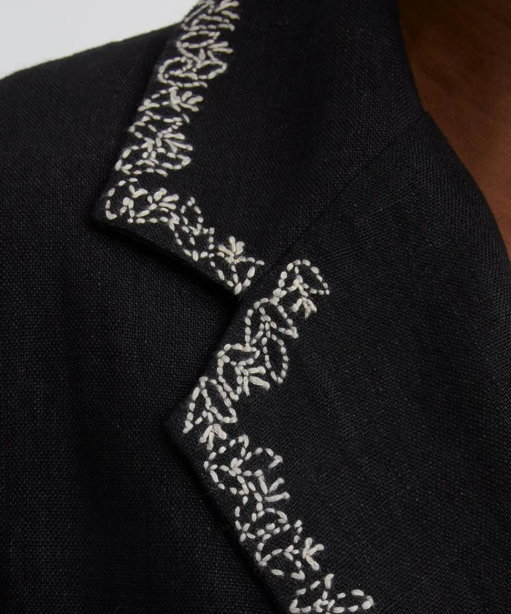 Kartik Research Coats & Jackets^Handwoven Linen Blazer
