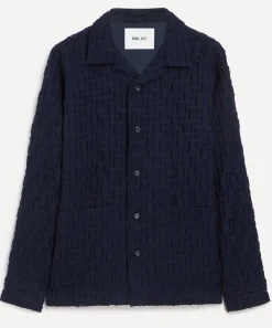 NN07 Coats & Jackets^Hank Fil-Coupé Jacquard Overshirt