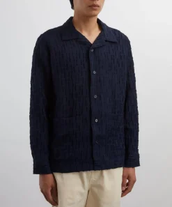 NN07 Coats & Jackets^Hank Fil-Coupé Jacquard Overshirt