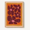 PSTR Studio Wall Art^Hannah KL Stardust Orange Framed Print