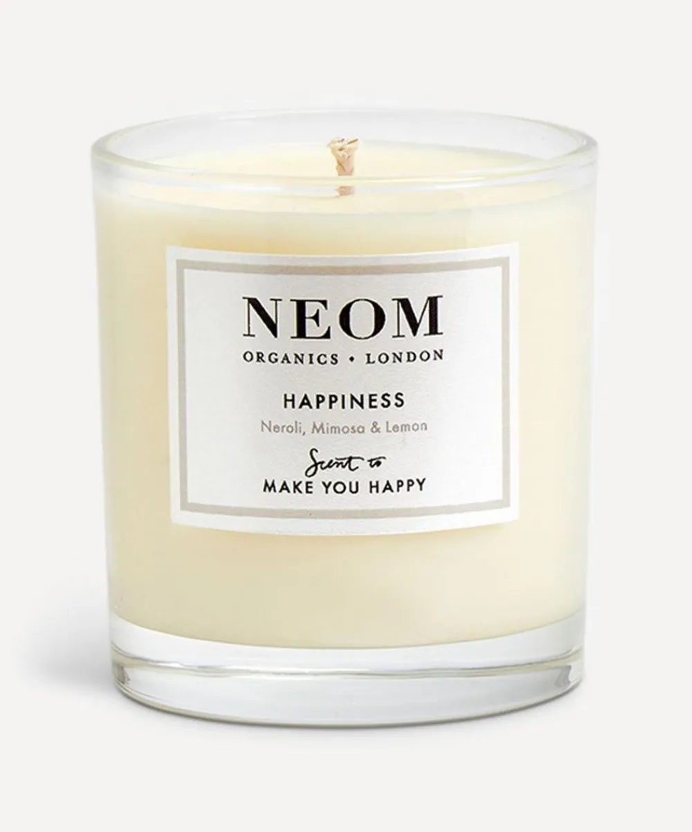 NEOM Wellbeing London Candles & Candle Holders^Happiness Scented Candle 185g