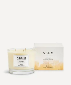 NEOM Wellbeing London Candles & Candle Holders|Wellness^Happiness Three-Wick Scented Candle 420g