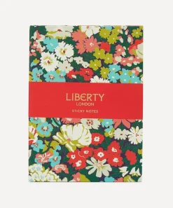 Liberty Stationery And Games^Hardbound Floral Sticky Notes