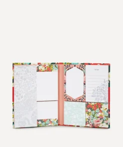 Liberty Stationery And Games^Hardbound Floral Sticky Notes