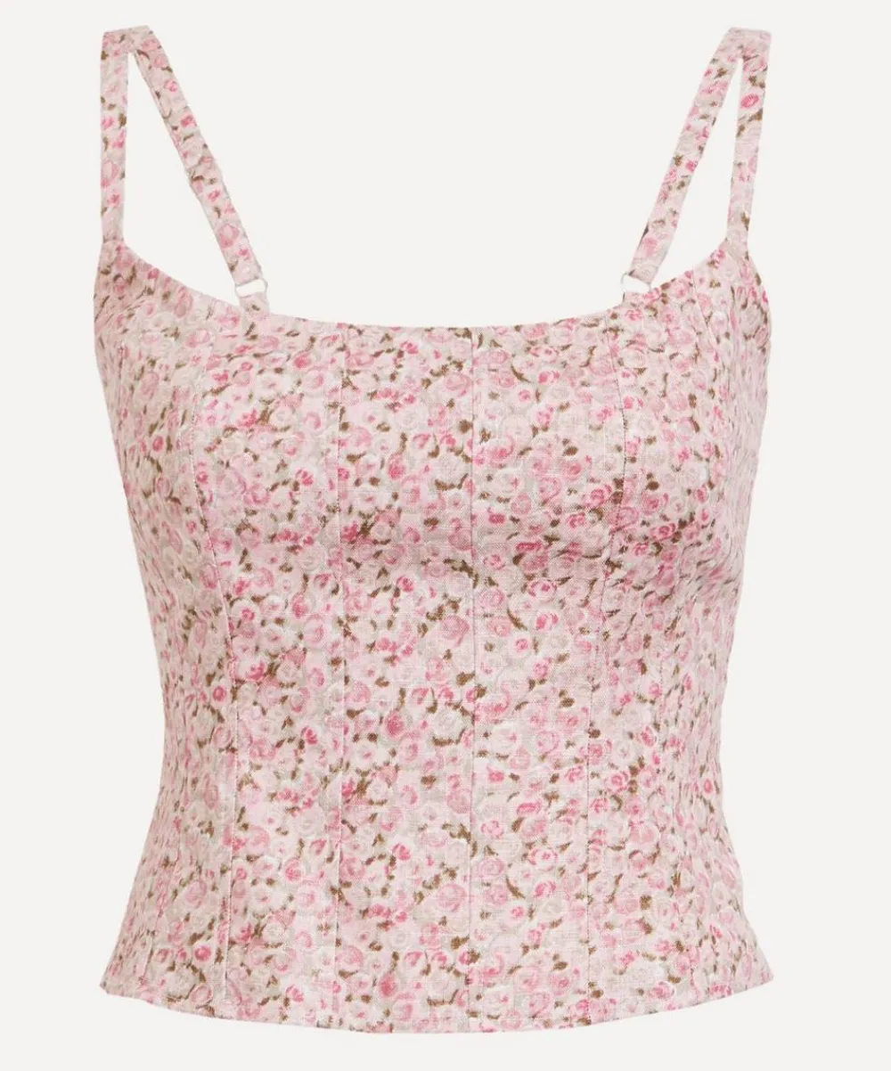 Reformation Tops^Hattie Linen Rosin Top