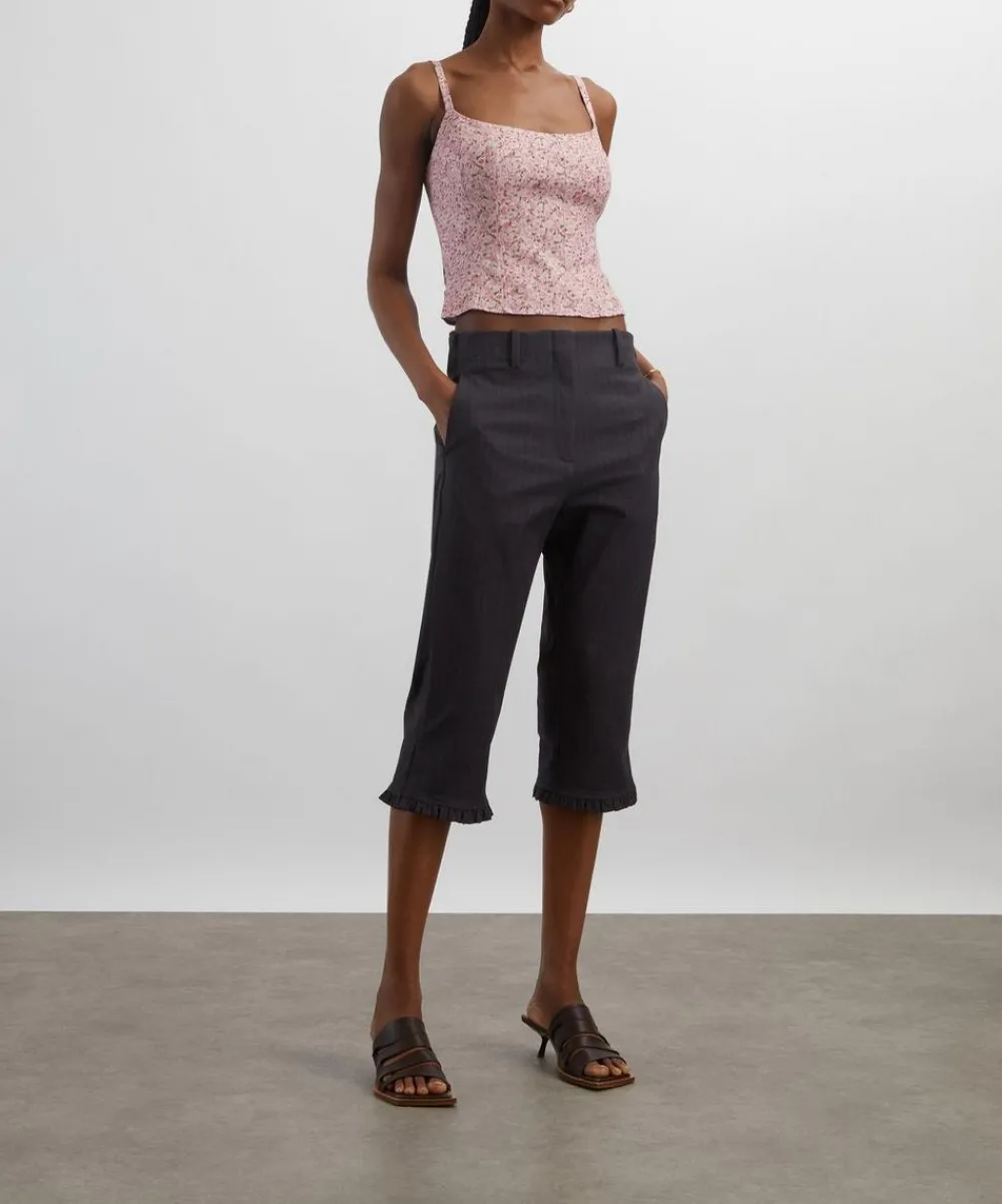 Reformation Tops^Hattie Linen Rosin Top