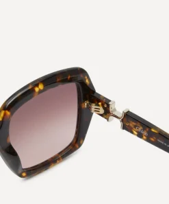Chloé Sunglasses & Glasses^Havana Rectangular Sunglasses