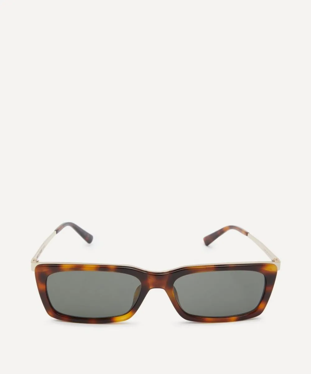 Saint Laurent Sunglasses & Glasses^Havana Square Combination Sunglasses
