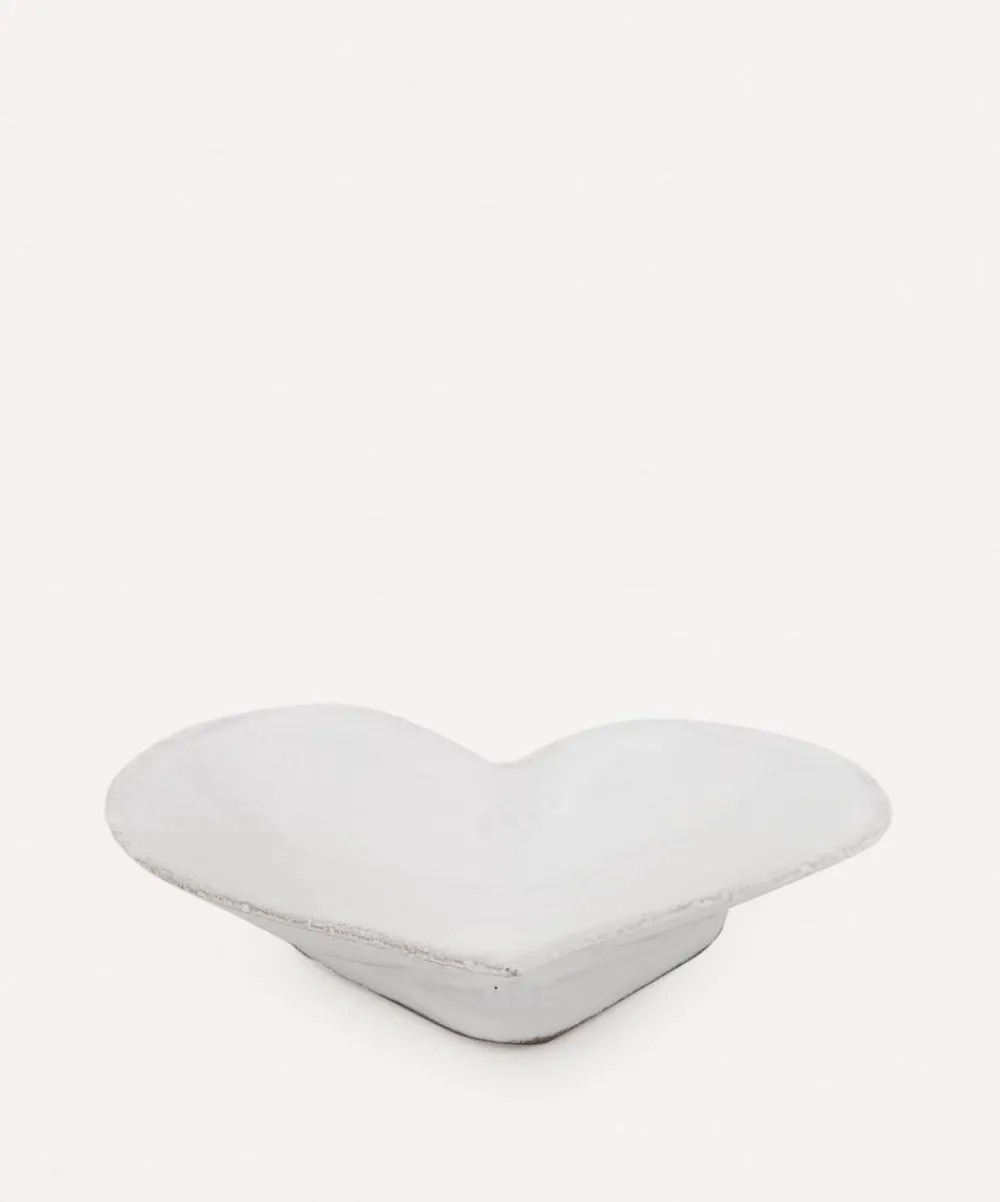 Astier de Villatte Tableware^Heart Dish