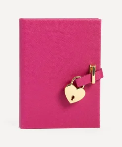 Graphic Image Stationery And Games^Heart Lock Diary
