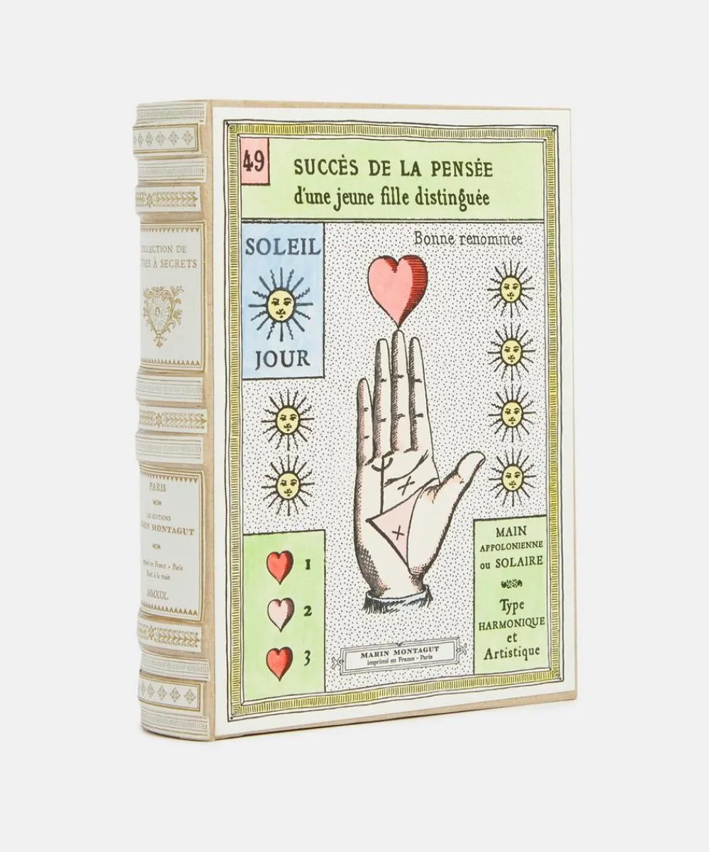 Marin Montagut Storage^Heart on Hand Book of Secrets Box