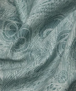Liberty Interiors Furnishing Fabrics^Hebe Marlowe Linen in Lichen Robin’s Egg