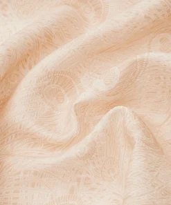 Liberty Interiors Furnishing Fabrics^Hebe Marlowe Linen in Pewter Plaster Pink