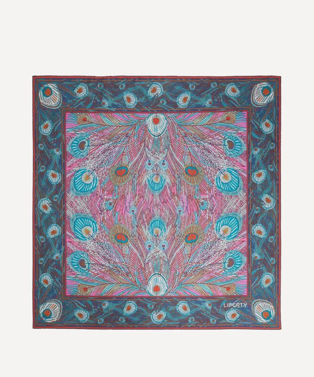 Liberty Scarves^Hera 90 x 90 Silk Twill Scarf