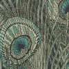 Liberty Interiors Furnishing Fabrics^Hera Feather Ladbroke Linen in Jade