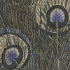 Liberty Interiors Furnishing Fabrics^Hera Feather Ladbroke Linen in Lapis