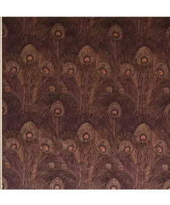 Liberty Interiors Furnishing Fabrics^Hera Feather Vintage Velvet in Dragonfly